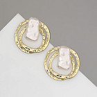 белый/золотой