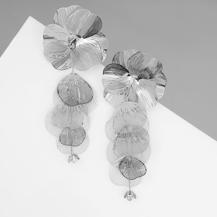 Серьги «Каталея» | Цветок | Queen Fair