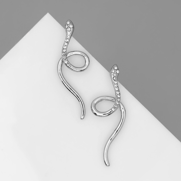 Серьги «Змея» | Змея | Queen Fair