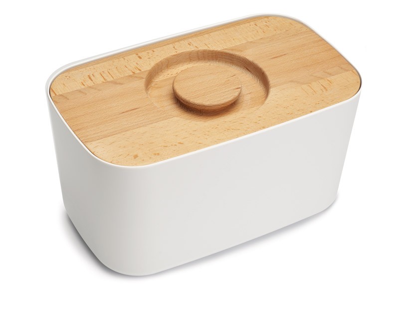 Хлебница «Melamine Bread Bin», белая | Joseph Joseph