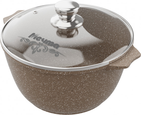 Казан для плова с крышкой «Гранит»