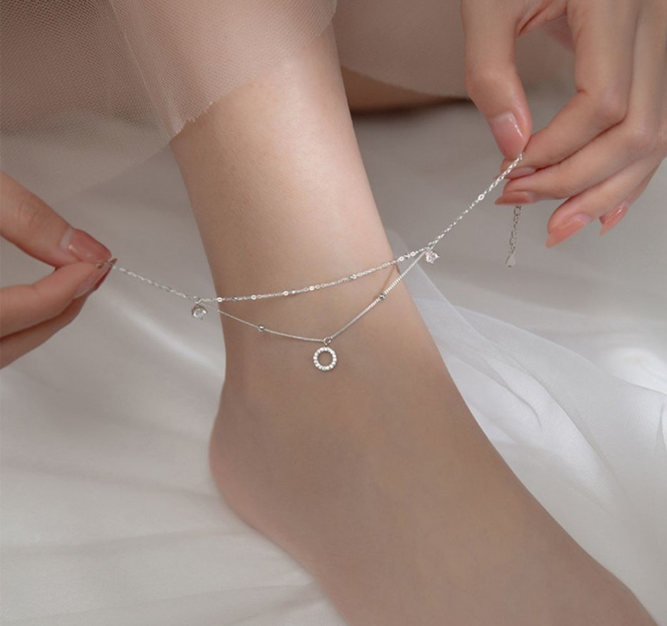 Браслет на ногу | Serebrissimo