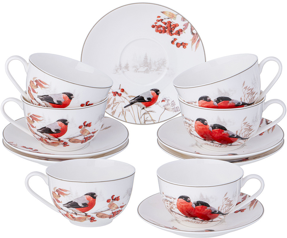 Набор чайных пар «Лесная сказка» | Pearl | Lefard