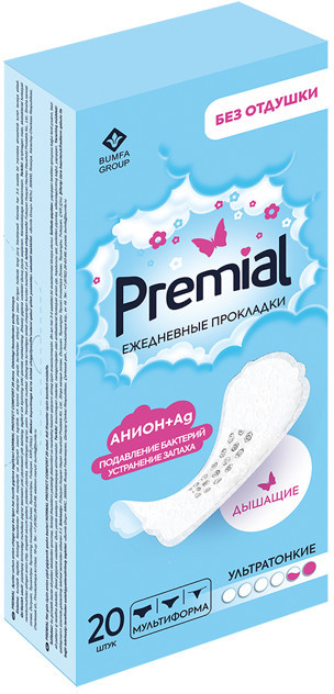 Прокладки ежедневные «Protect Comfort» | Premial
