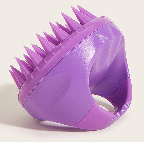 Массажная щетка для мытья волос и кожи головы