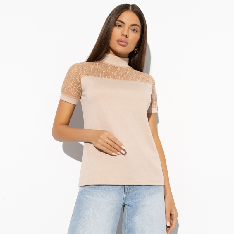 Водолазка С тобой вдвоём (beige) | Charutti