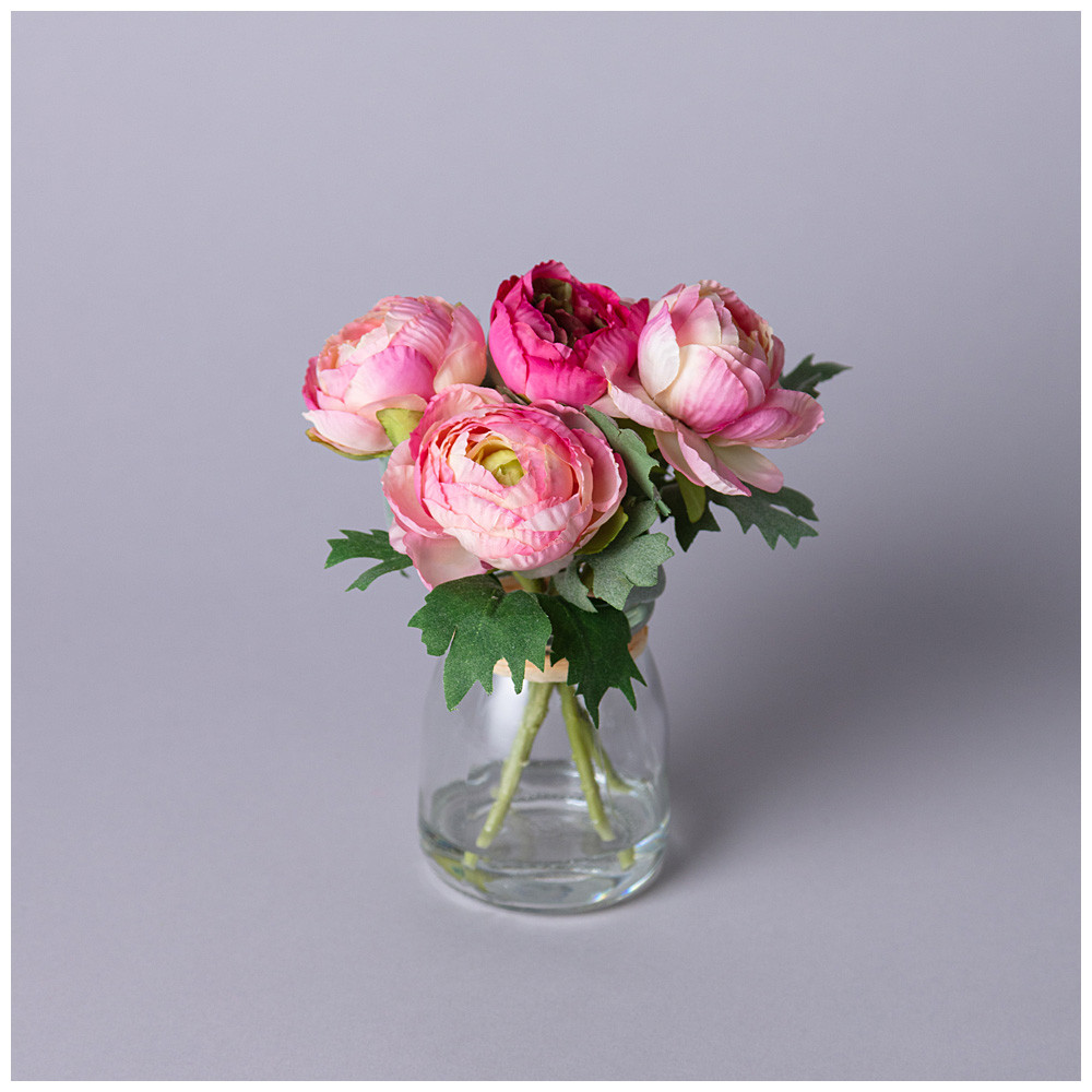 Букет искусственных цветов в вазе | Lefard