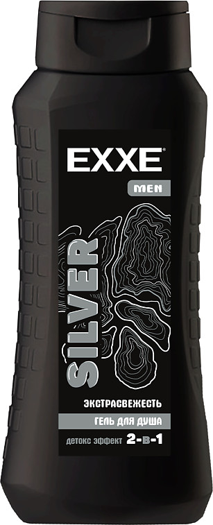 Гель для душа мужской 2в1 «Silver» | EXXE