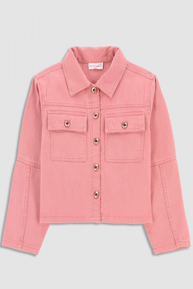Куртка джинсовая для девочек | Sporti Romantic Kids | Coccodrillo