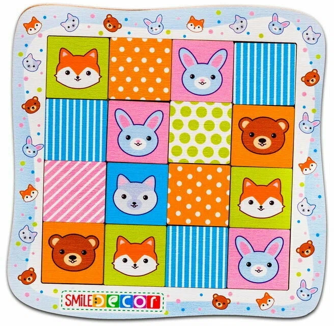 Головоломка «Лесные жители» | Smile Decor