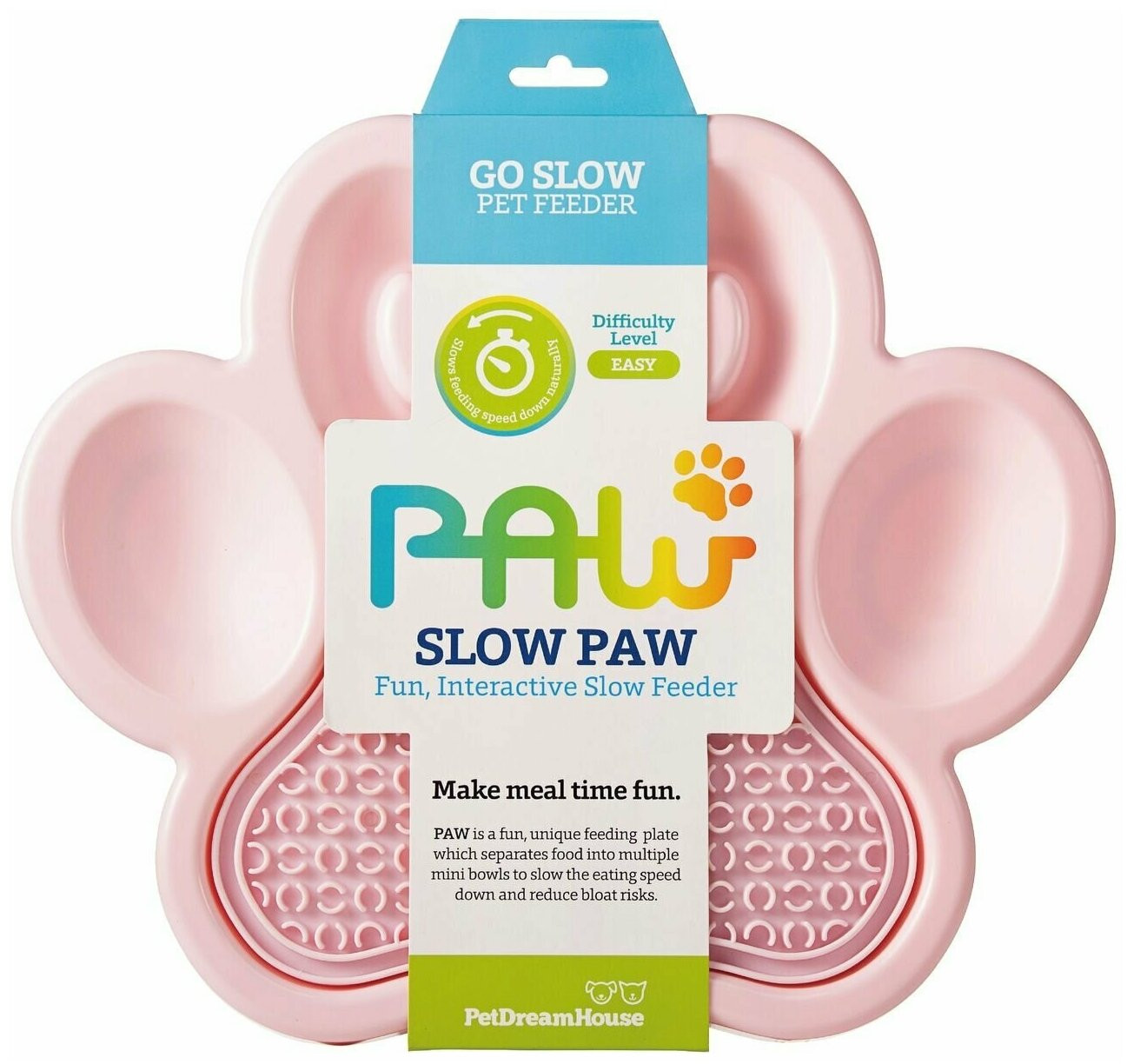 Миска интерактивная для медленного кормления «2 в 1» | Paw | PetDreamHouse