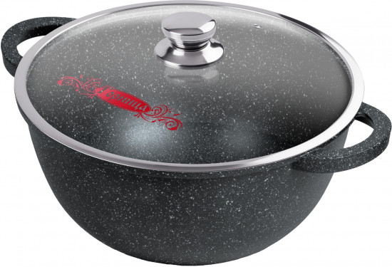 Казан с крышкой