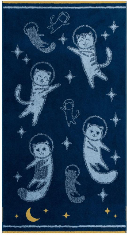Полотенце махровое «Cosmocat» | Дети | Cleanelly Collection
