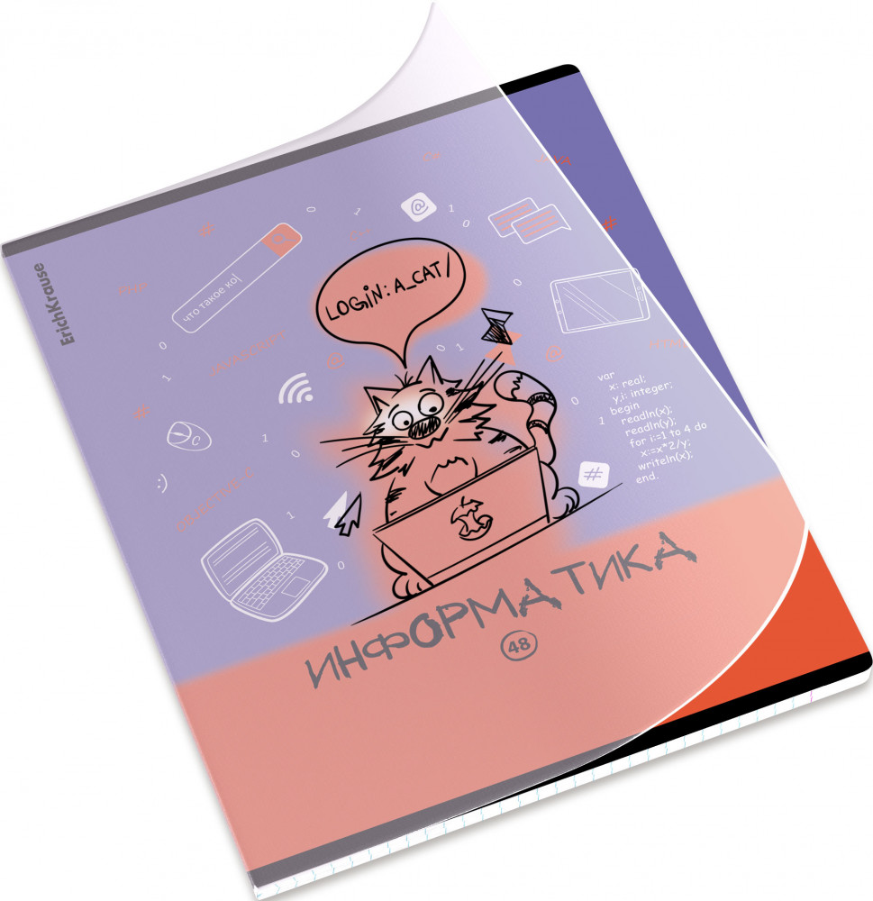 Тетрадь предметная «Информатика» | Котоформулы | Erich Krause