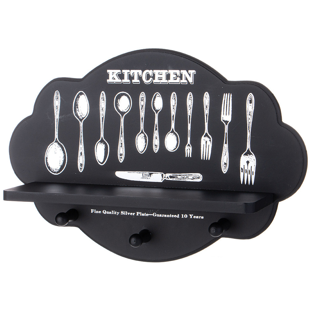 Вешалка для кухни с крючками | Lefard