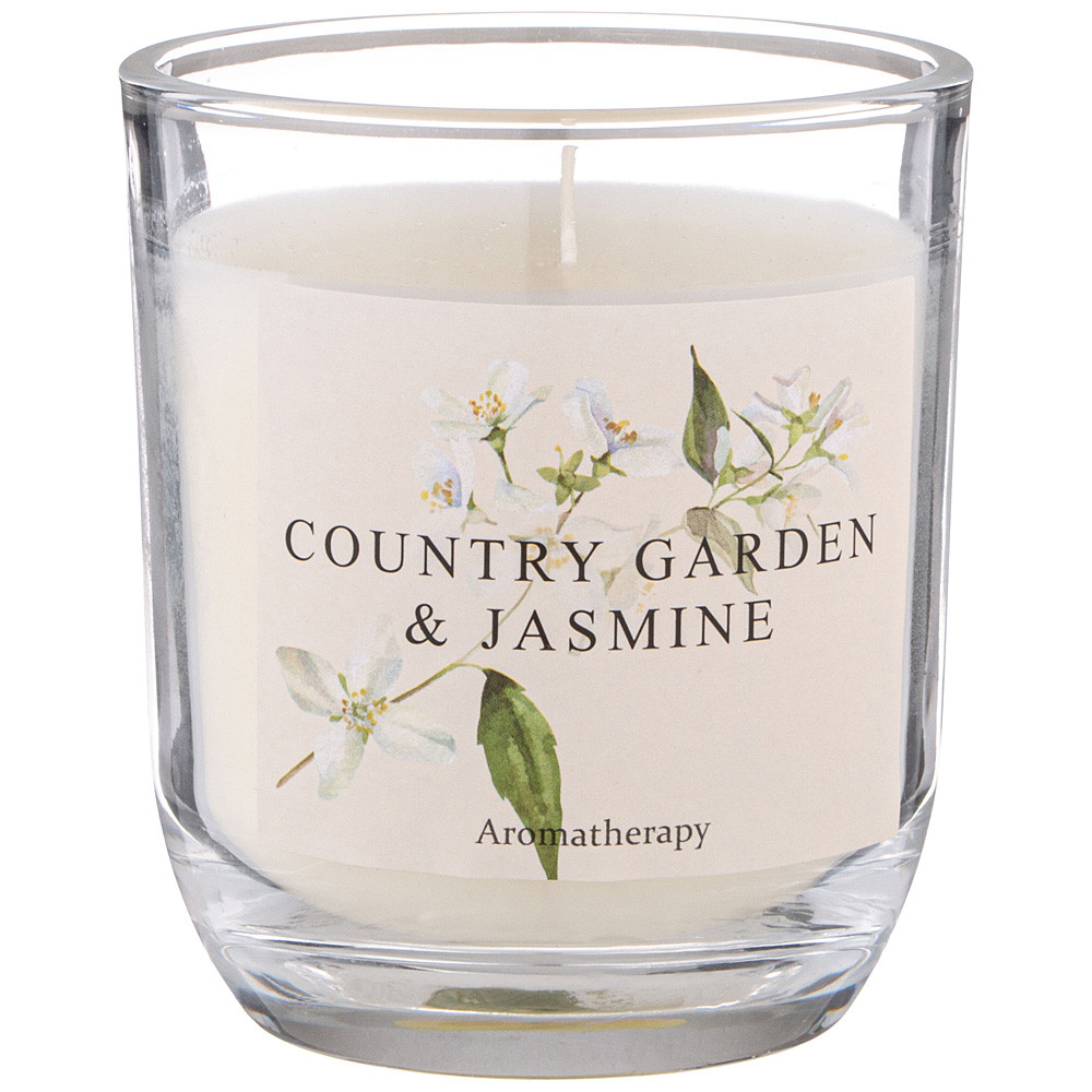 Свеча ароматизированная в стакане «Country Garden & Jasmine» | Lefard