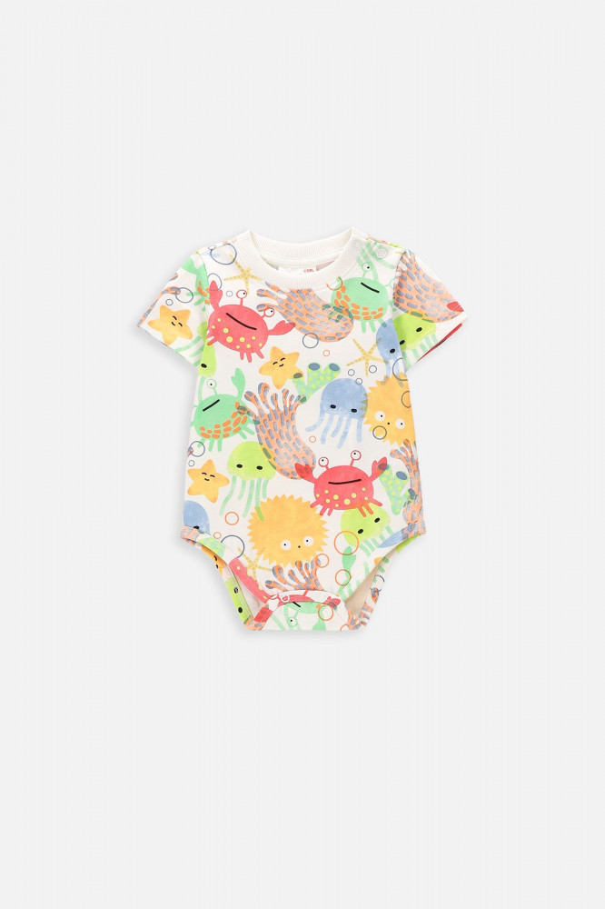 Боди детское | Ocean wonders newborn | Coccodrillo