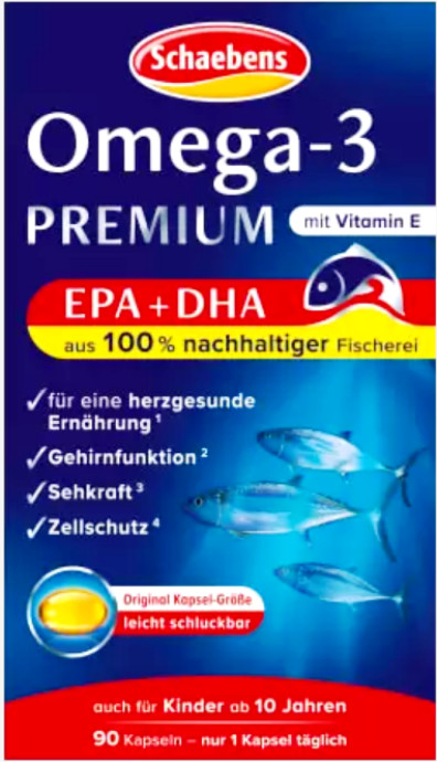 БАД «Omega-3 Premium» | Schaebens