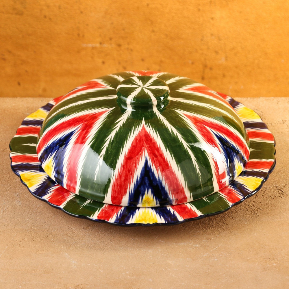 Блинница «Атлас» | Риштанская керамика | Шафран