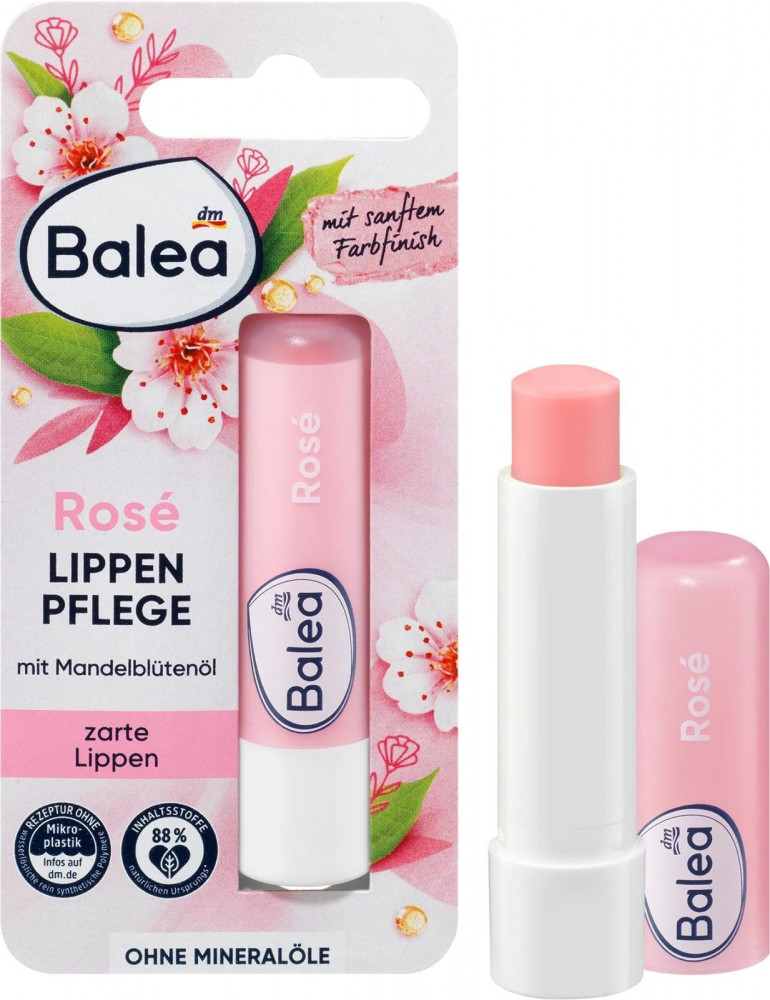 Бальзам для губ «Rosé» | Balea
