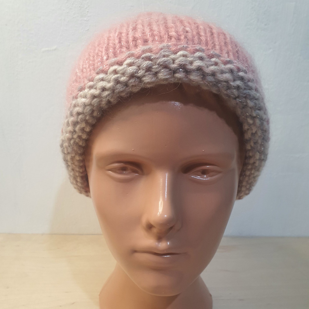 Шапка-бини женская