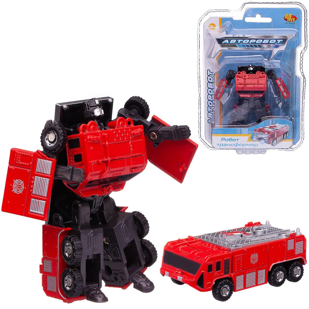 Робот-трансформер «Пожарная машина» | ABtoys