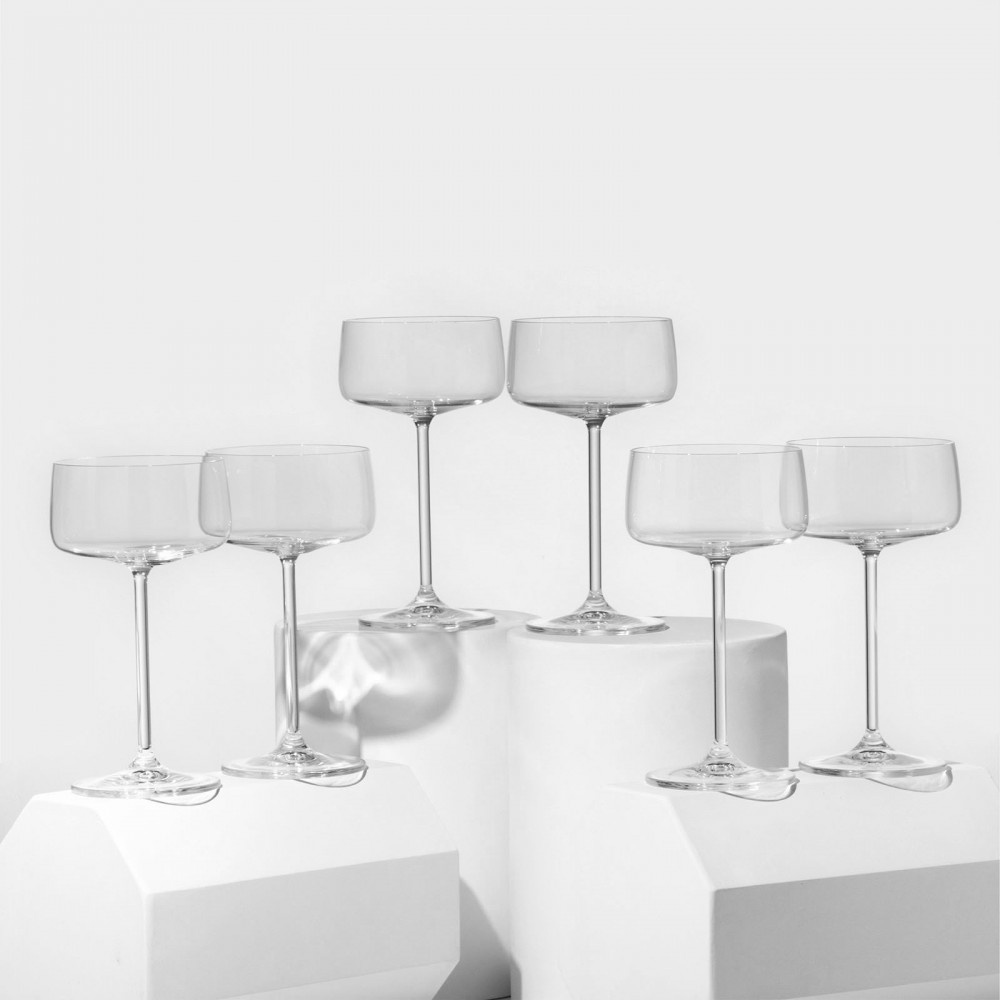 Набор бокалов-креманок для шампанского «Alex» | Alex | Crystalex