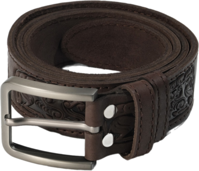 Ремень мужской «Сакское золото» | ZAF Leather