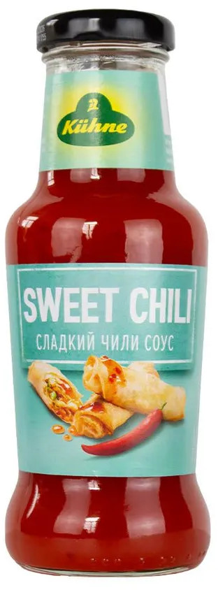 Соус сладкий чили с чесноком «Sweet chili» | Kühne