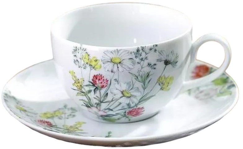 Чайная пара «Полевые цветы» | Yvonne | Cmielow
