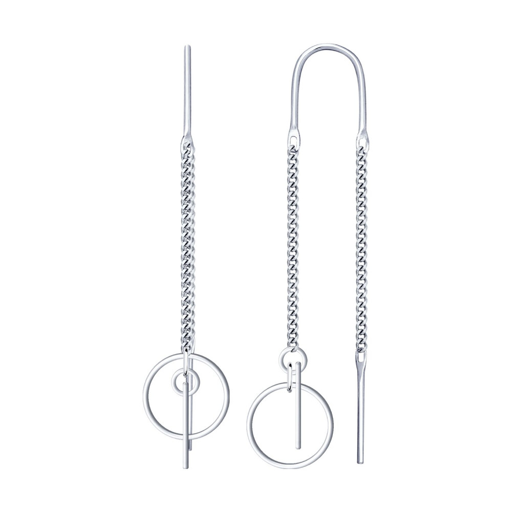 Серьги из серебра | SOKOLOV