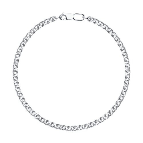 Браслет из серебра с алмазной гранью | SOKOLOV