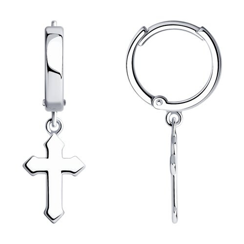 Серьги из серебра | SKLV | SOKOLOV