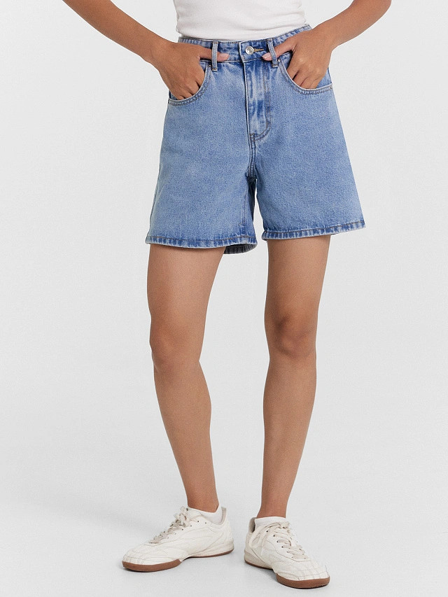 Шорты джинсовые женские | Denim | Mark Formelle