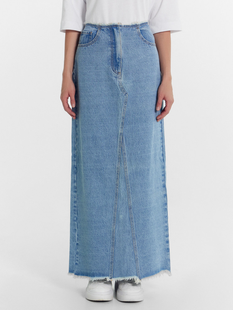 Юбка джинсовая женская | Denim | Mark Formelle