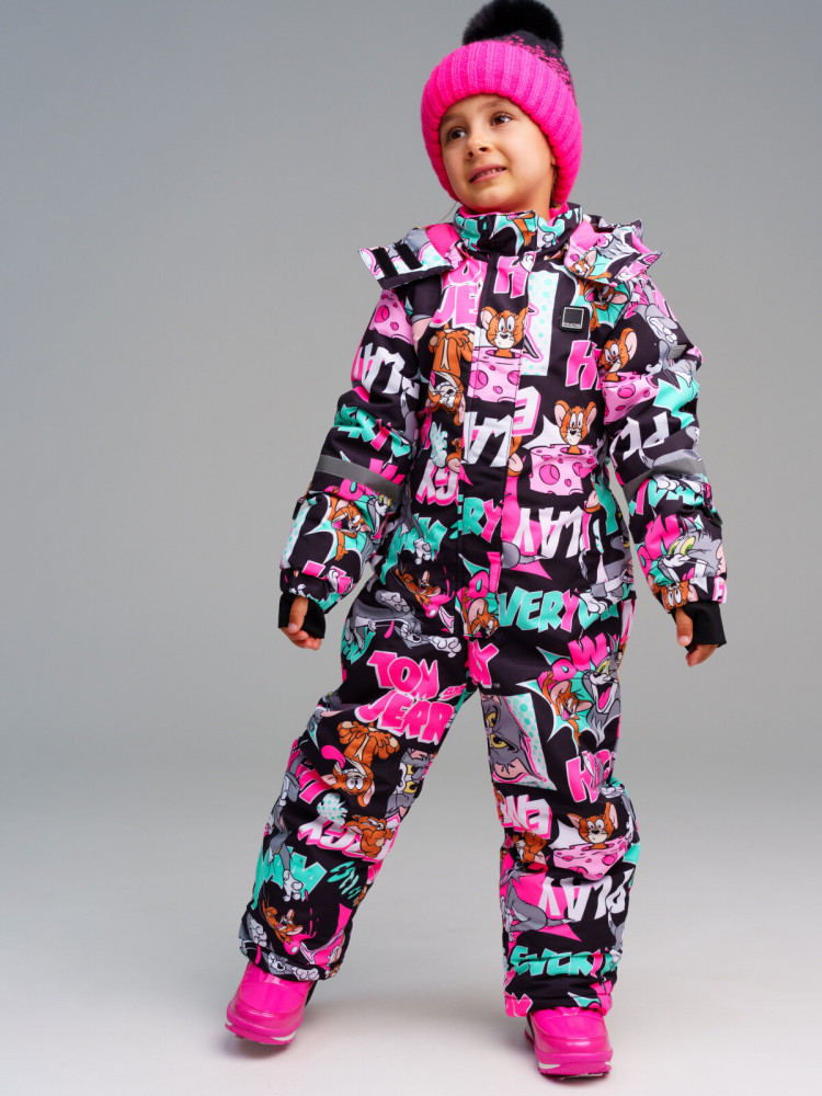 Комбинезон зимний для девочек | Active | PlayToday