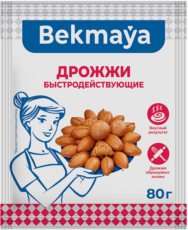 Дрожжи сухие быстродействующие | Bekmaya
