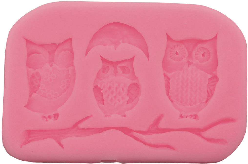 Молд силиконовый «Совы» | Айрис