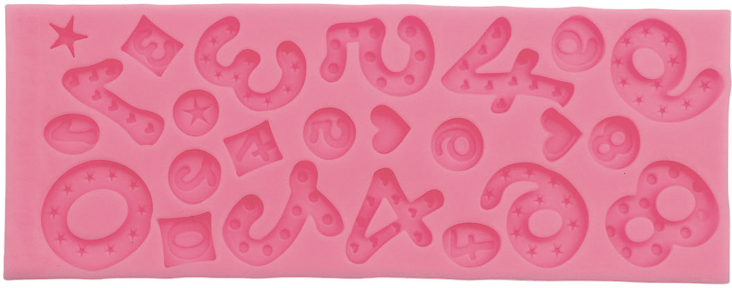 Молд силиконовый «Арабские цифры» | Айрис