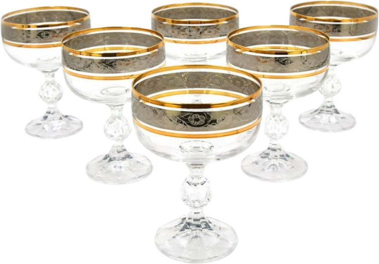 Набор бокалов для шампанского «Клаудия» | Клаудия | Crystalex