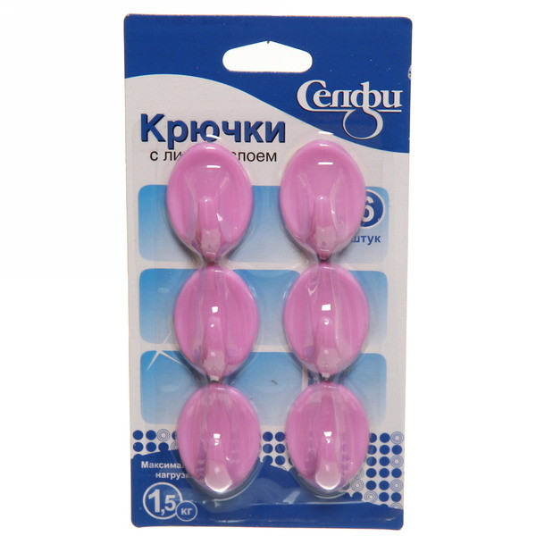 Набор крючков с липким слоем | Селфи