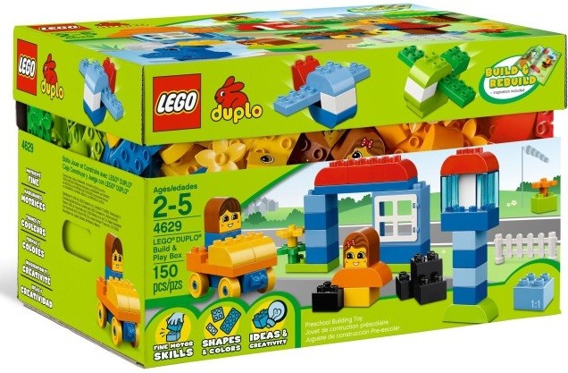 Набор кубиков «Строй и играй» | LEGO Duplo | LEGO (ЛЕГО)