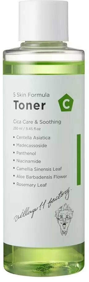 Тонер для лица «Skin Formula Toner Cica Care & Soothing» | Village 11 Factory
