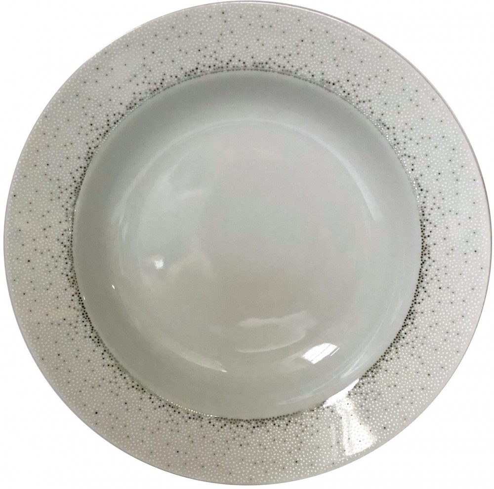 Тарелка мелкая «Жемчуг» | Jenny | Cmielow