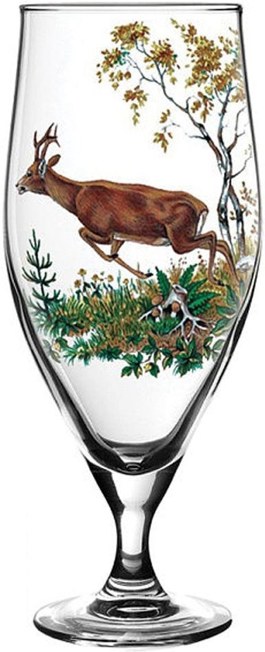 Стакан пивной «Олень бег» | Crystalex