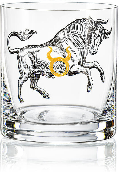 Стакан «Барлайн, Гороскоп-Телец» | Барлайн,Гороскоп | Bohemia Crystal