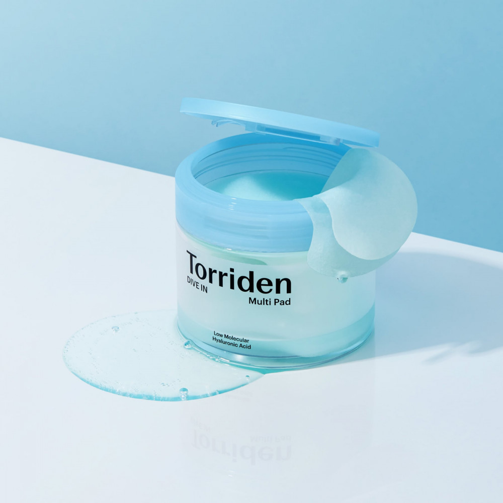Пэды для лица Dive In Low Molecular Hyaluronic Acid Multi Pad | Torriden