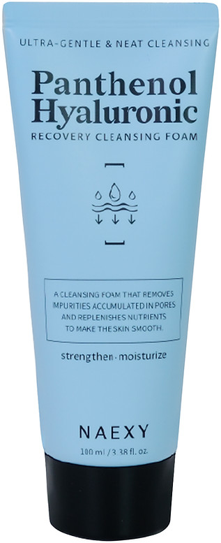 Пенка для умывания «Panthenol Hyaluronic Recovery Cleansing Foam» | NAEXY