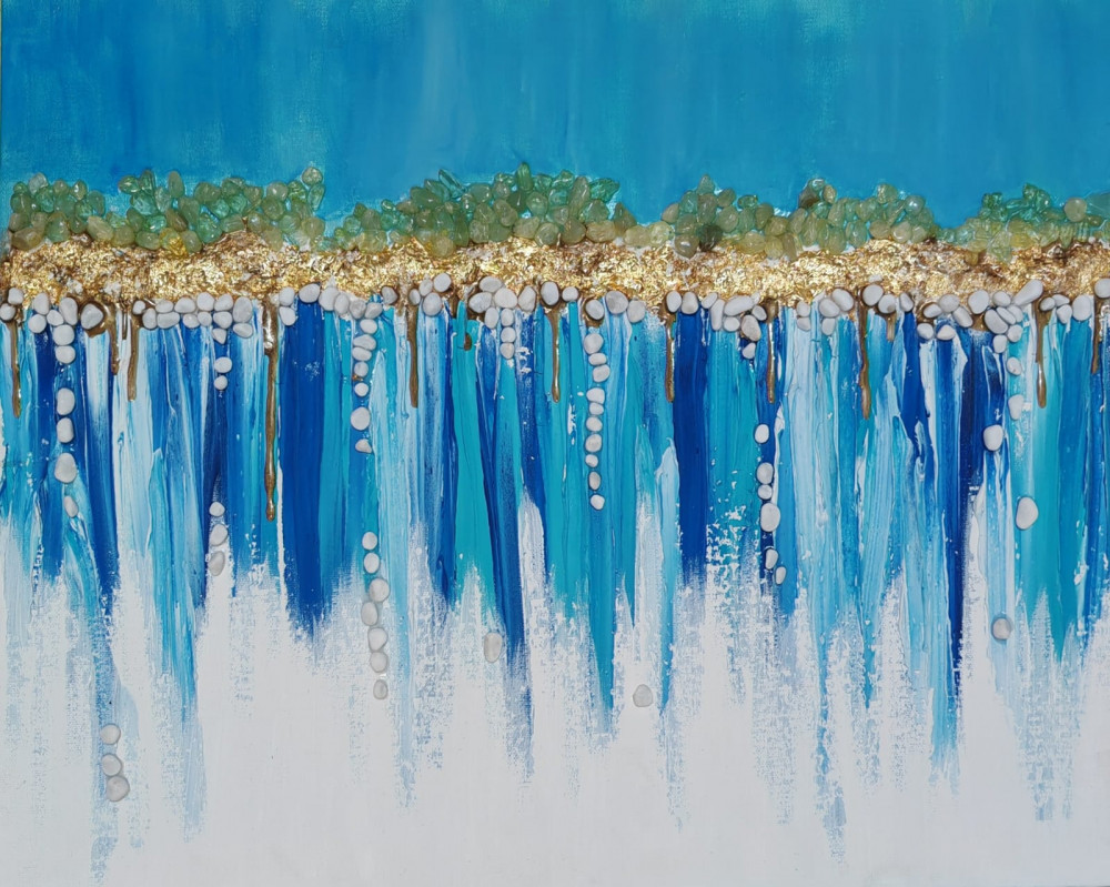 Картина ручной работы «Да, сверкаю»