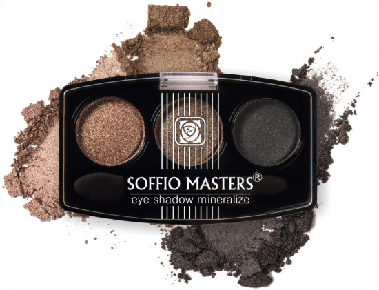 Палетка теней для век «Rich Velvety Finish», оттенок N5 Тёмный шоколад